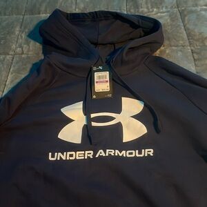 COPY - Under Armour rival fleece logo hoodie, size XXL